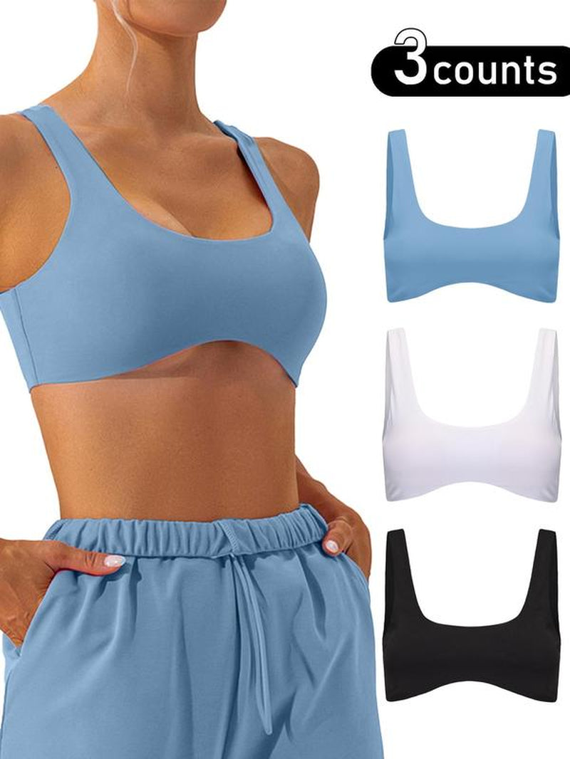 AeroFlex Wireless Sports Bra – Breathable, Supportive & Ultra-Comfortable