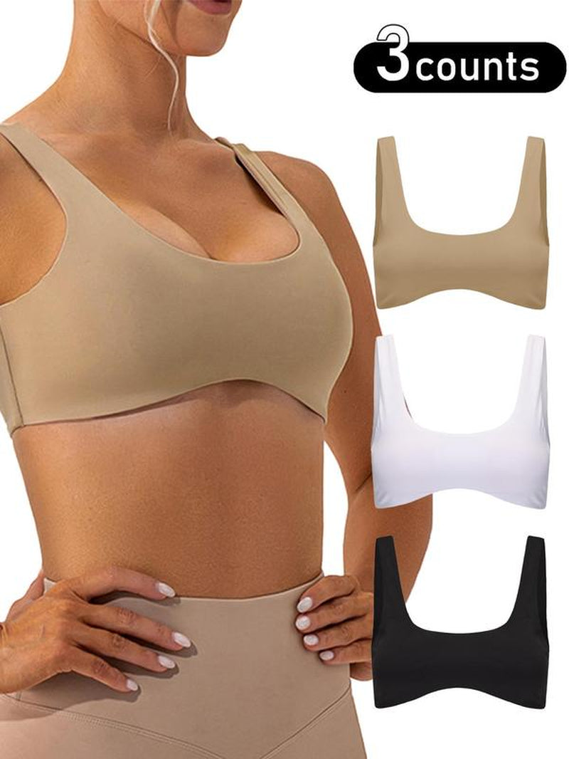 AeroFlex Wireless Sports Bra – Breathable, Supportive & Ultra-Comfortable